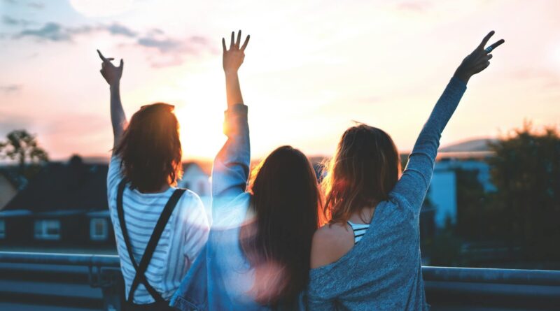 Basking in Sunset Bliss: Girls outing gone wonderful and having radiant Moments Basking in Sunset Bliss: Girls outing gone wonderful and having radiant Moments